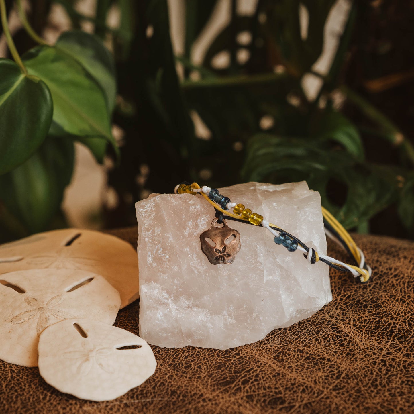 Pansy Shell Ankle Bracelet