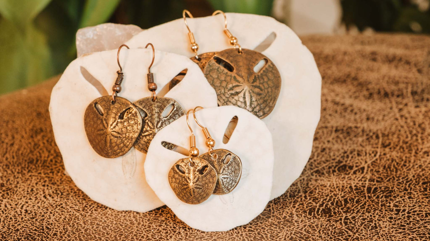 Pansy Shell Earrings