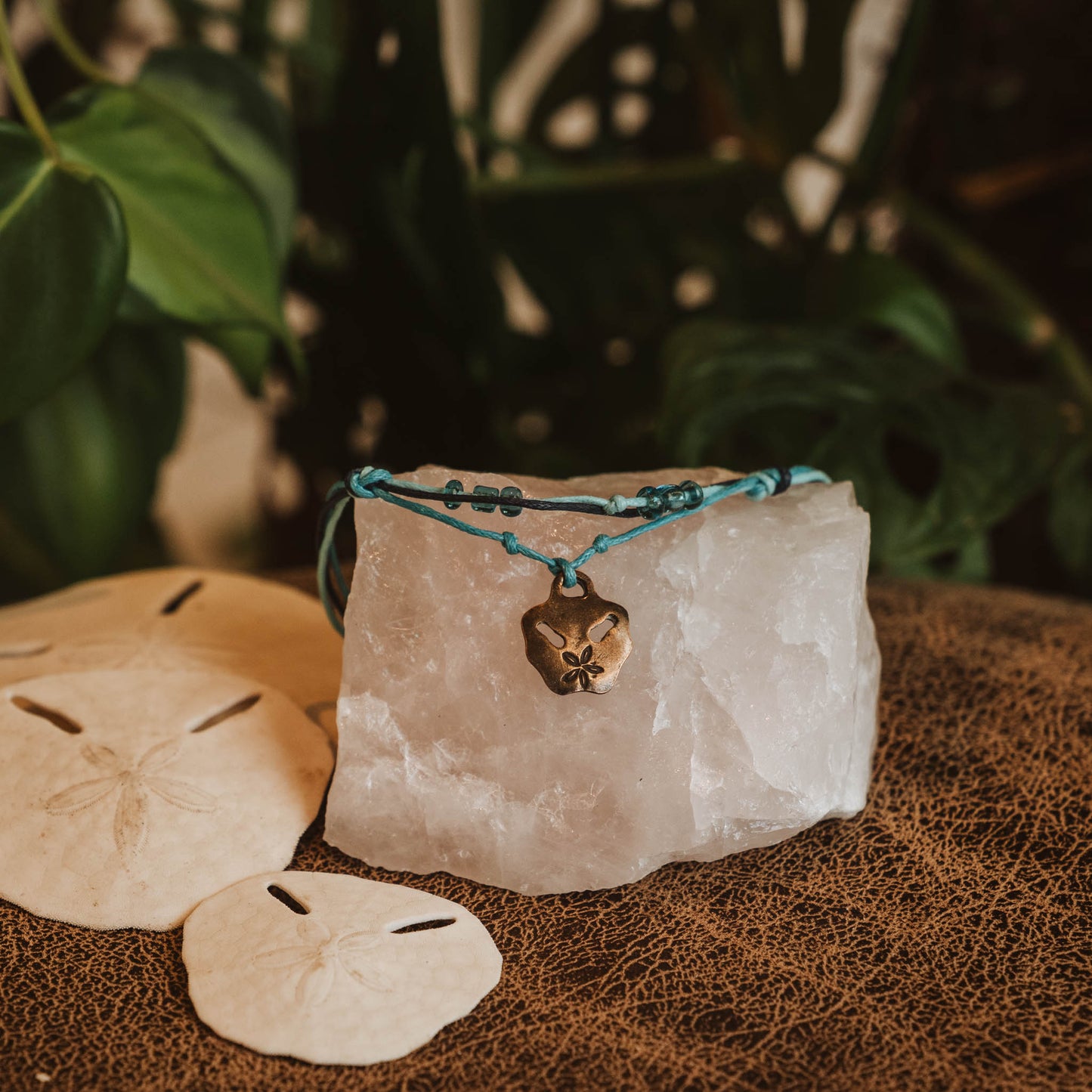 Pansy Shell Ankle Bracelet