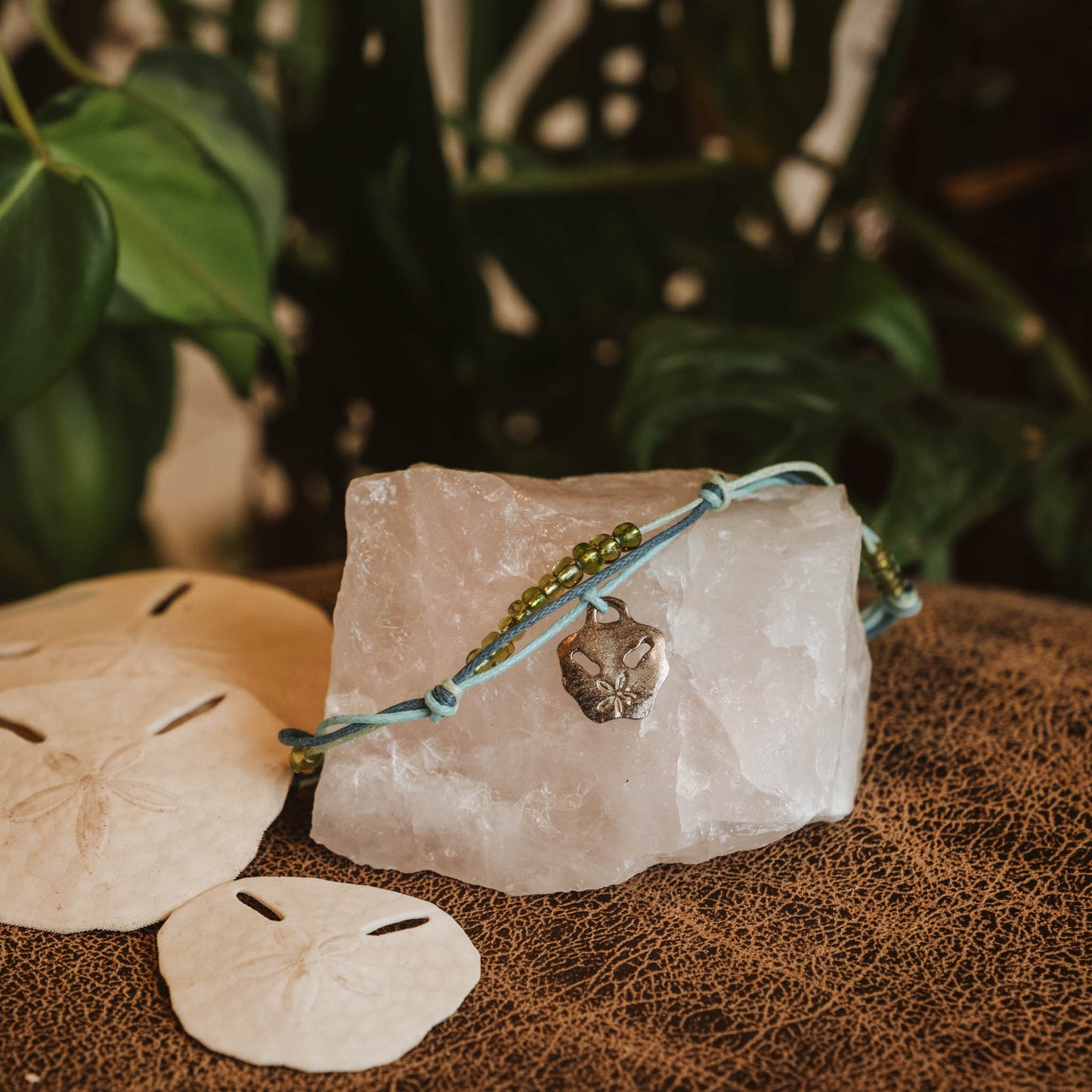 Pansy Shell Ankle Bracelet