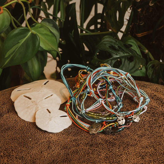 Pansy Shell Ankle Bracelet