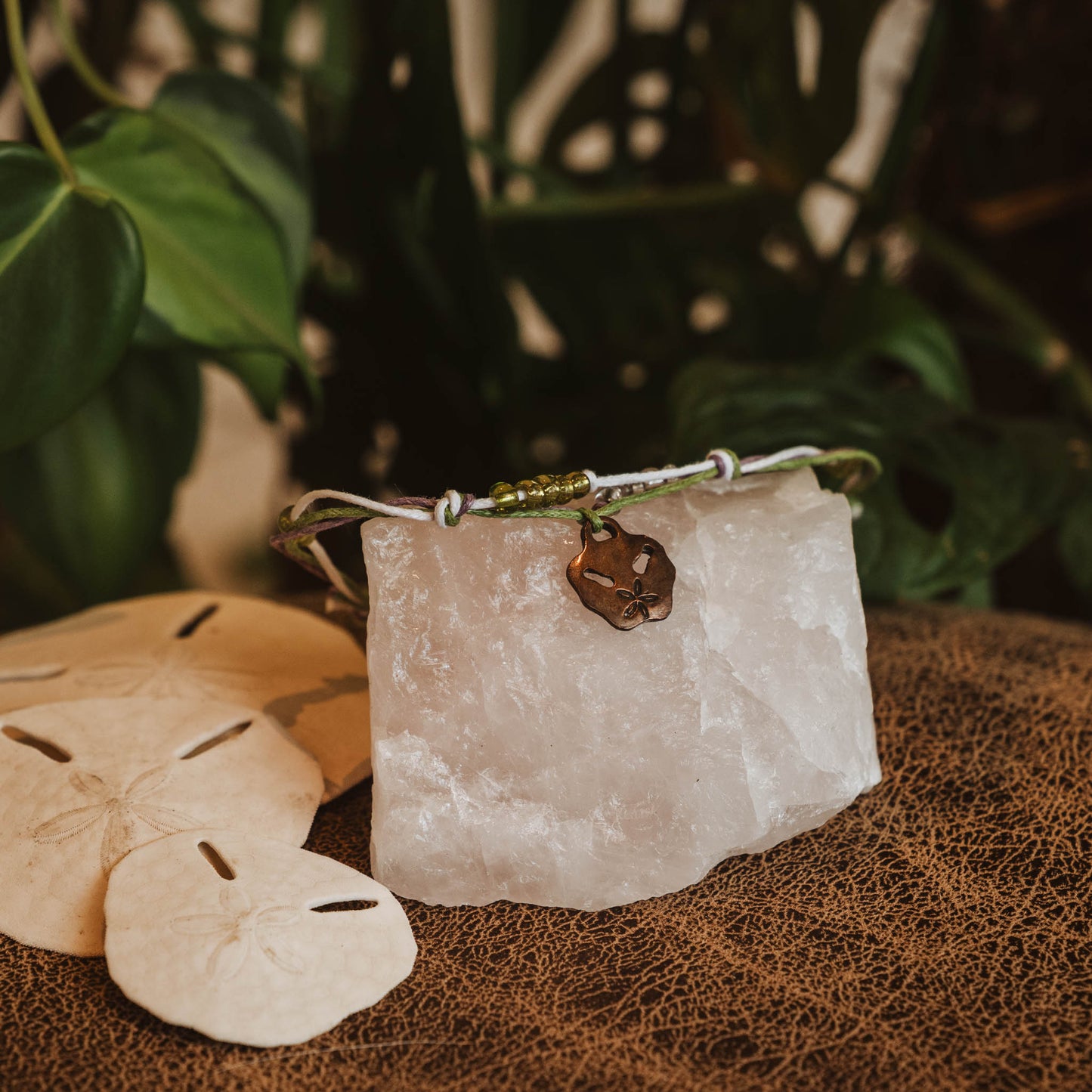 Pansy Shell Ankle Bracelet