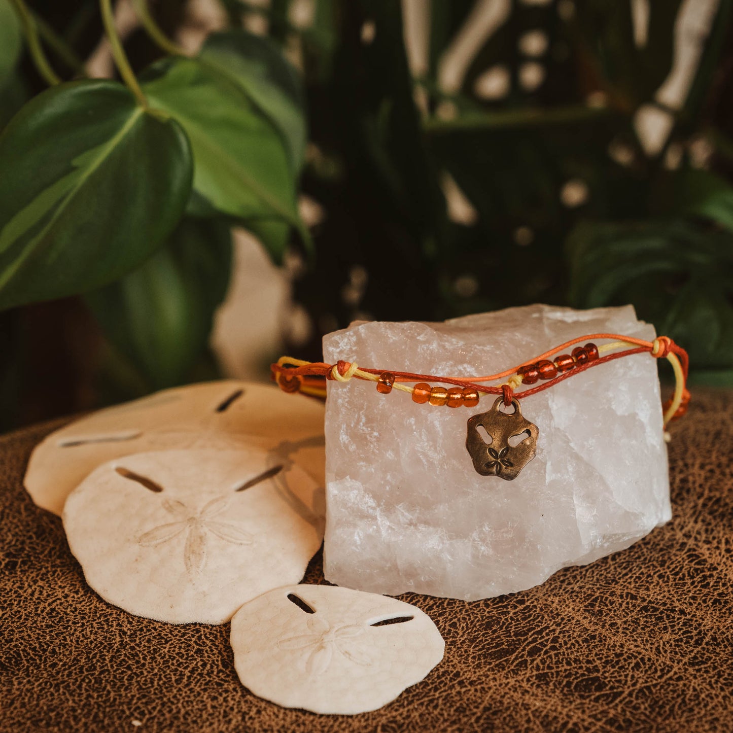 Pansy Shell Ankle Bracelet