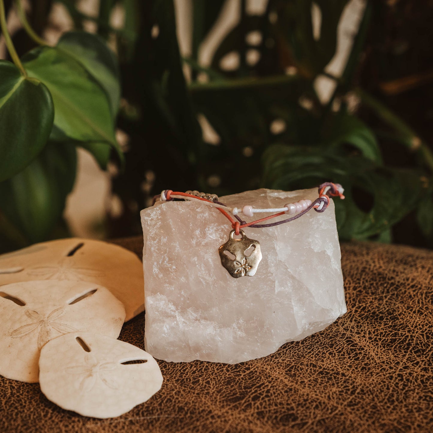 Pansy Shell Ankle Bracelet