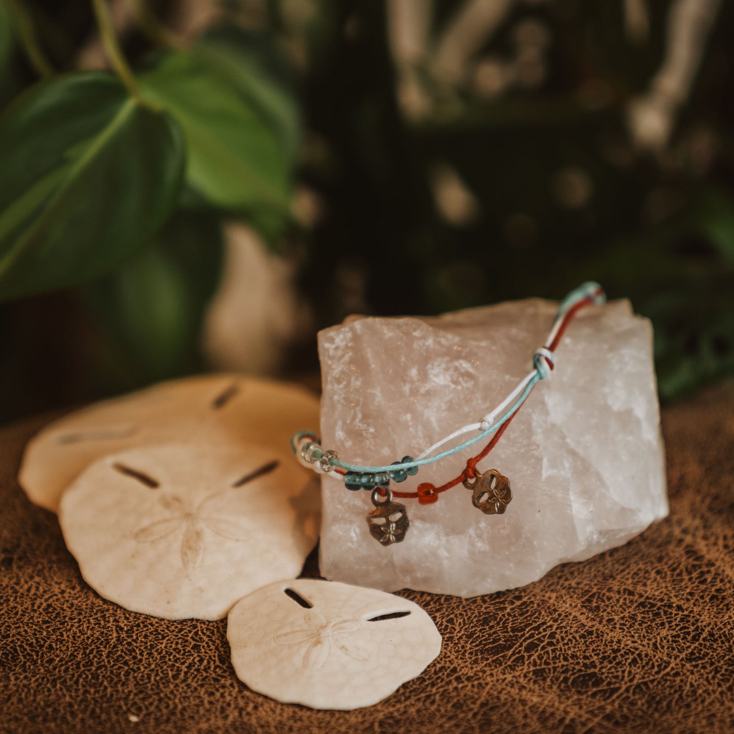 Pansy Shell Ankle Bracelet