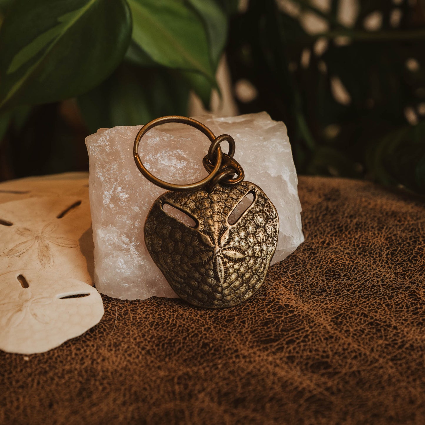 Pansy Shell Keyrings / Handbag Charms