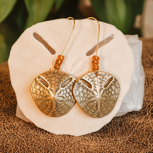 Pansy Shell Earrings