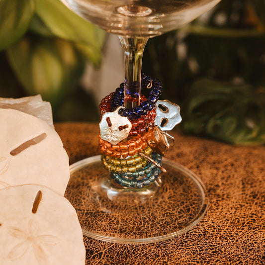 Wine Glass Charms – “MY Wine!” (Set of 6)