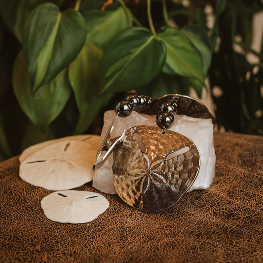 Pansy Shell Tablecloth Weights (Set of 4)